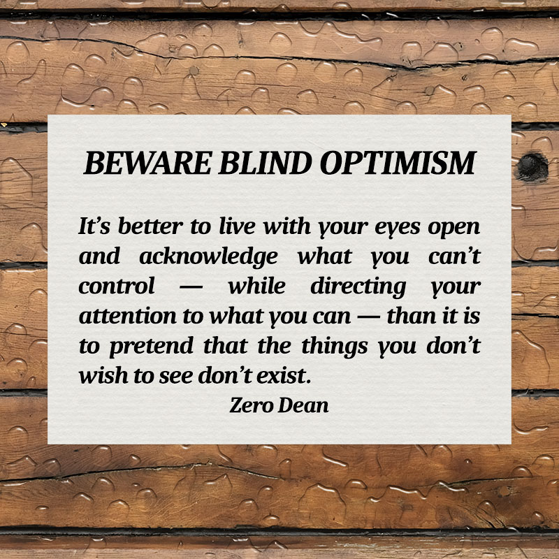 Lessons Learned from The Path Less Traveled by Zero Dean