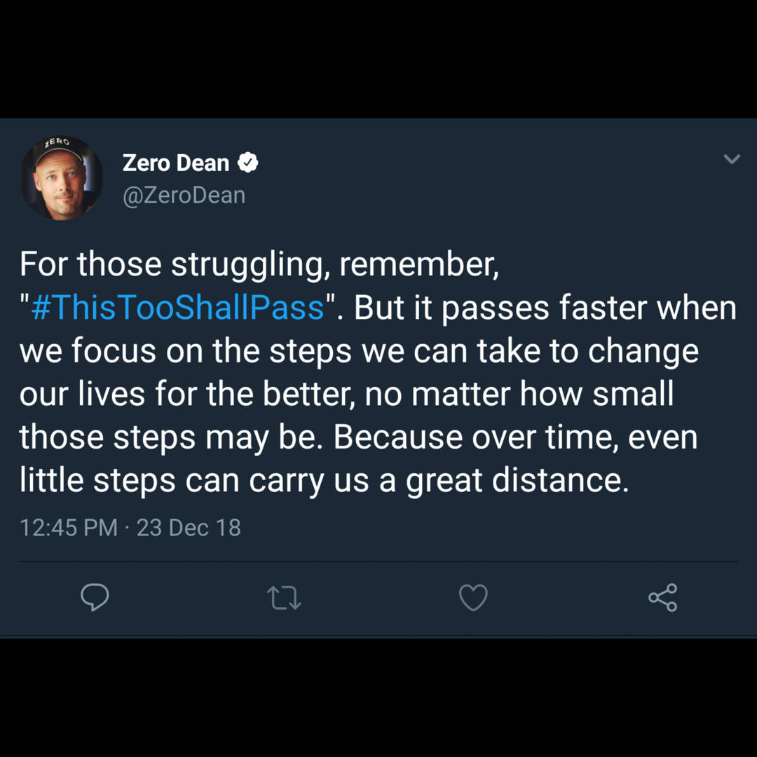 Lessons Learned from The Path Less Traveled by Zero Dean