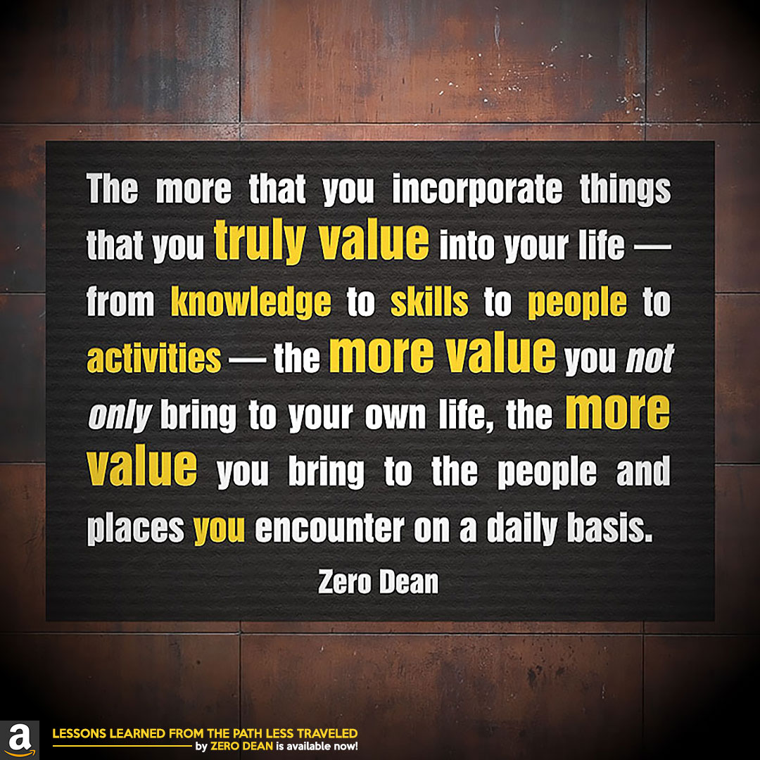 Lessons Learned from The Path Less Traveled by Zero Dean