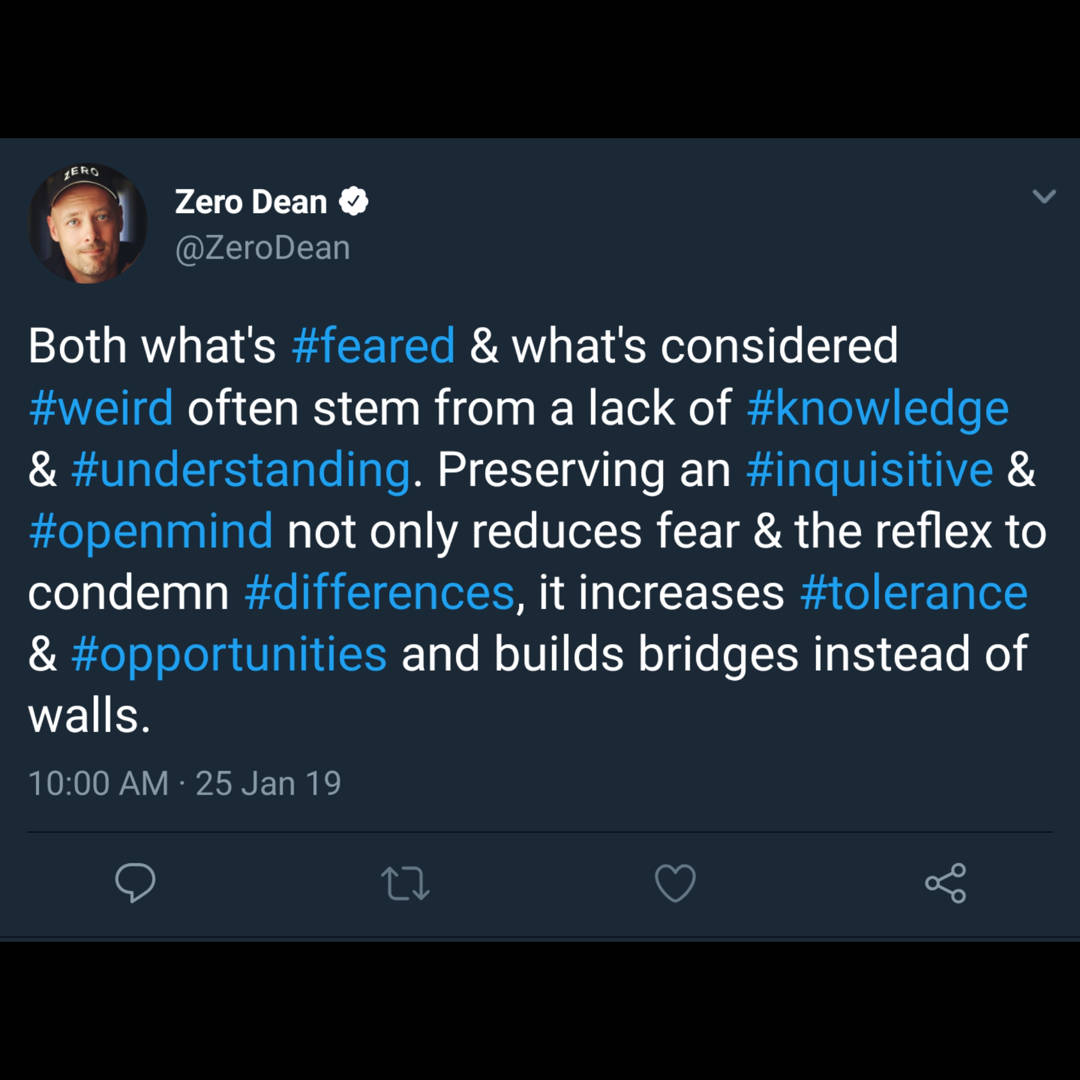 Lessons Learned from The Path Less Traveled by Zero Dean